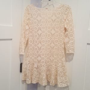 Free People lace baby doll dress